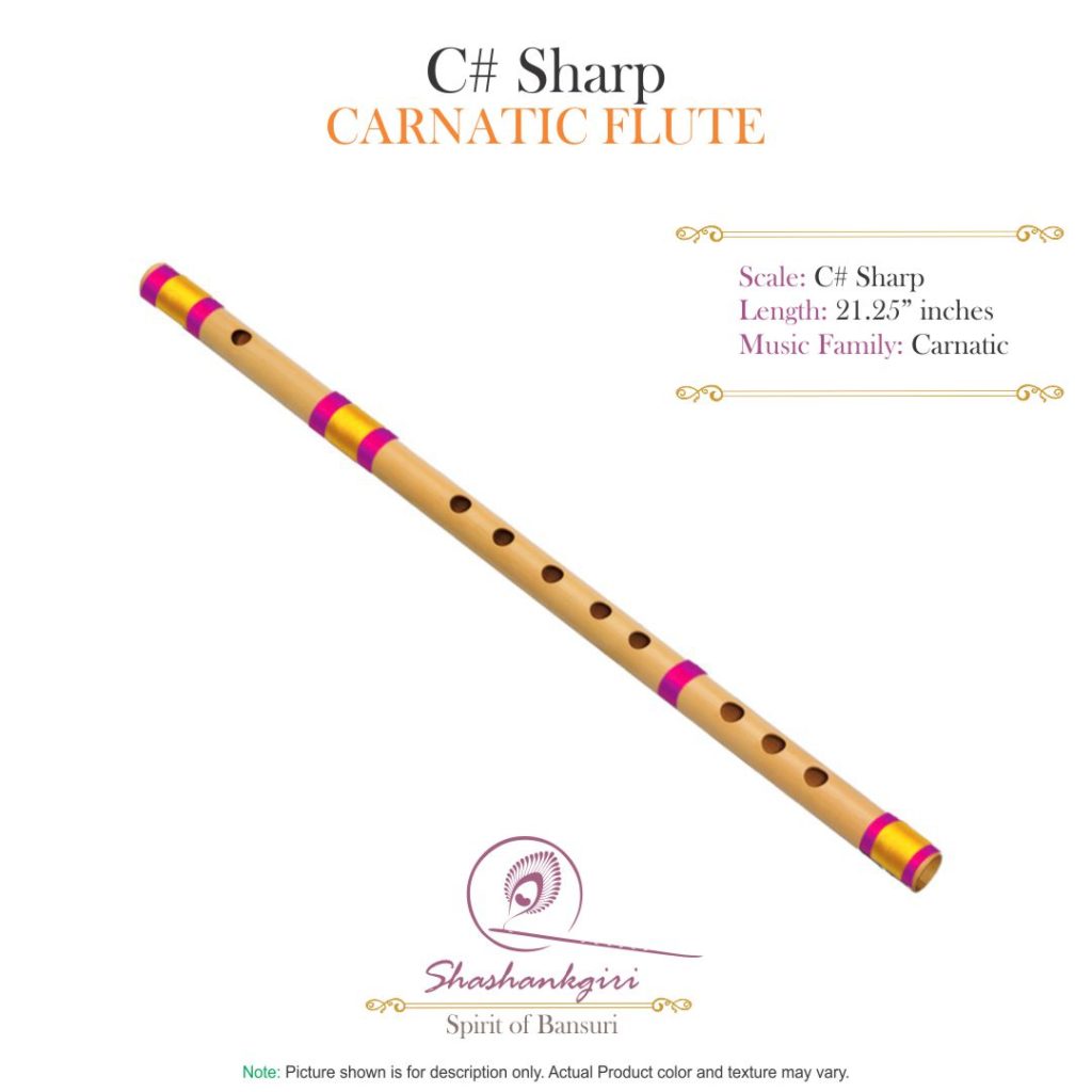 C Sharp Carnatic Flute – Shashank S Giri