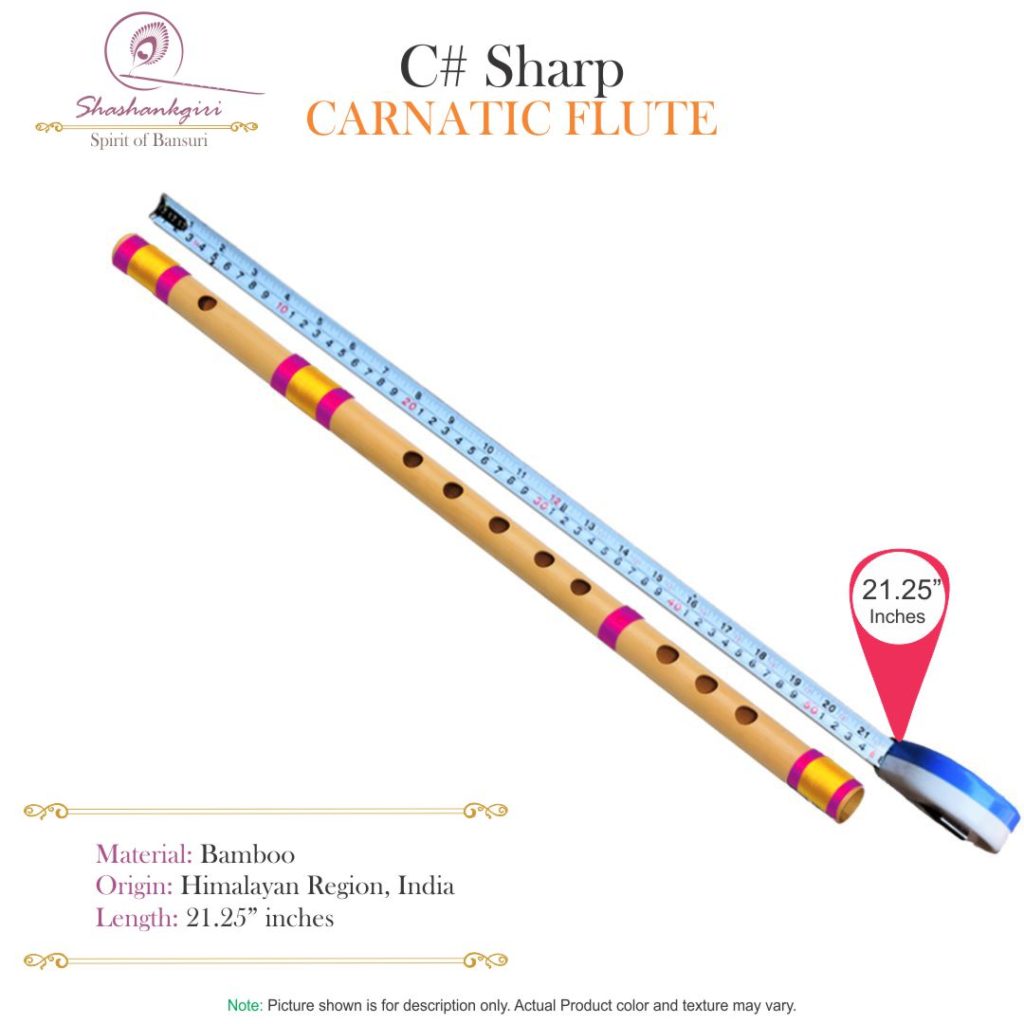 C Sharp Carnatic Flute – Shashank S Giri